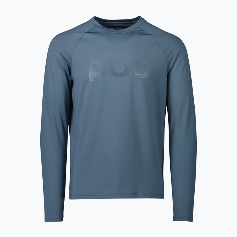 Pánske cyklistické oblečenie s dlhým rukávom POC Reform Enduro Jersey calcite blue 4