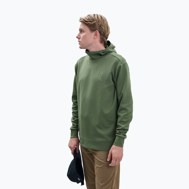 Pánska trekingová mikina POC Poise Hoodie epidote green