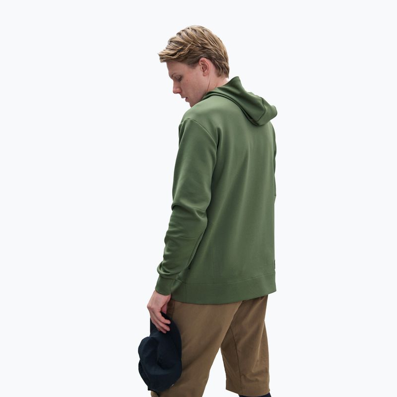 Pánska trekingová mikina POC Poise Hoodie epidote green 2