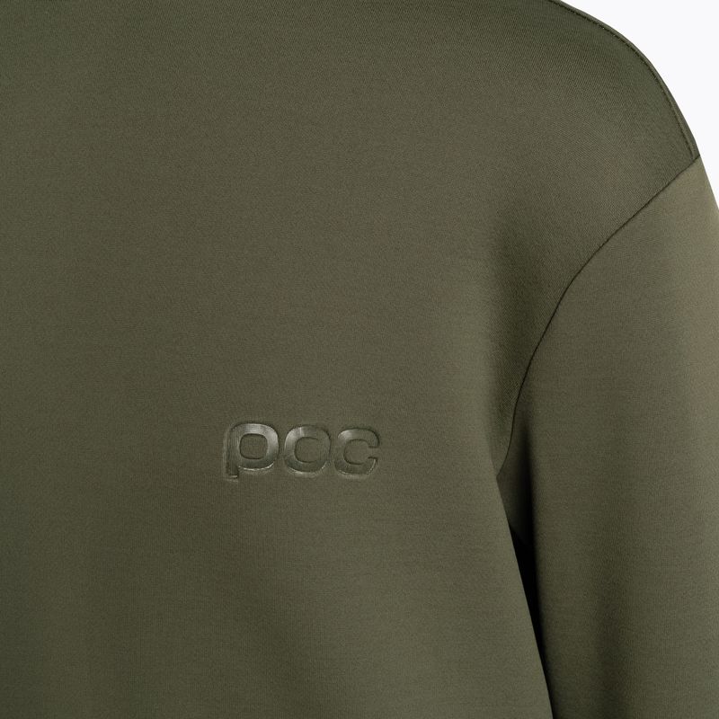 Detská cyklistická mikina POC Essential MTB Hoodie epidote green 3