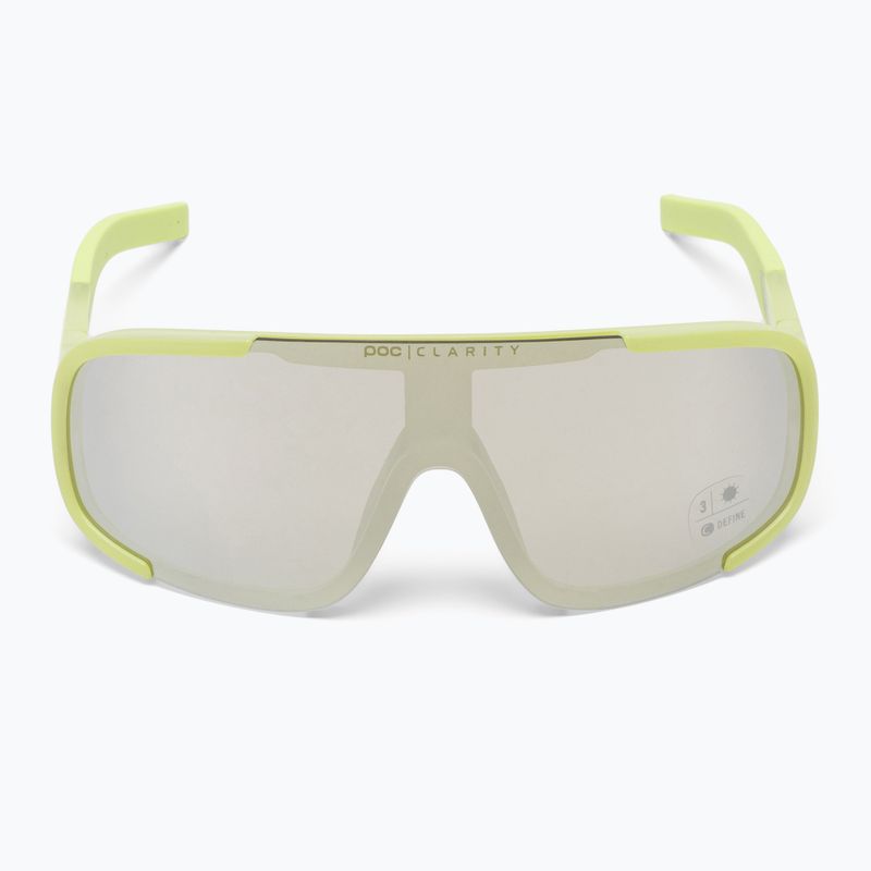 Cyklistické okuliare POC Aspire lemon calcite translucent/clarity define silver 3