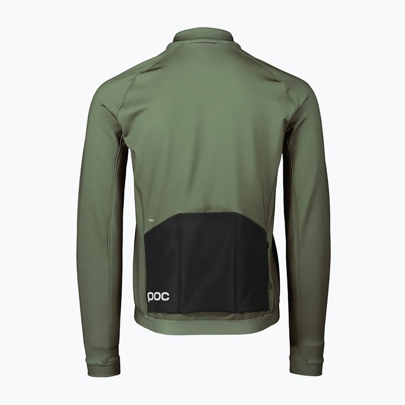 Pánska cyklistická bunda POC Thermal epidote green 10