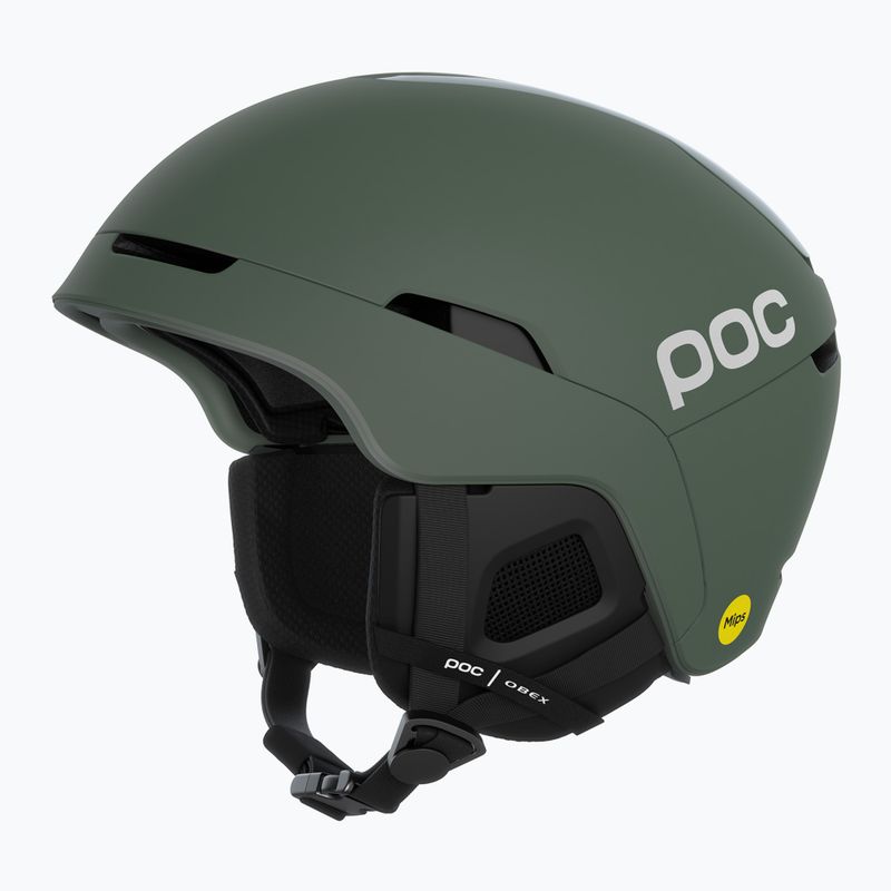 Lyžiarska prilba POC Obex MIPS epidote green matt 8