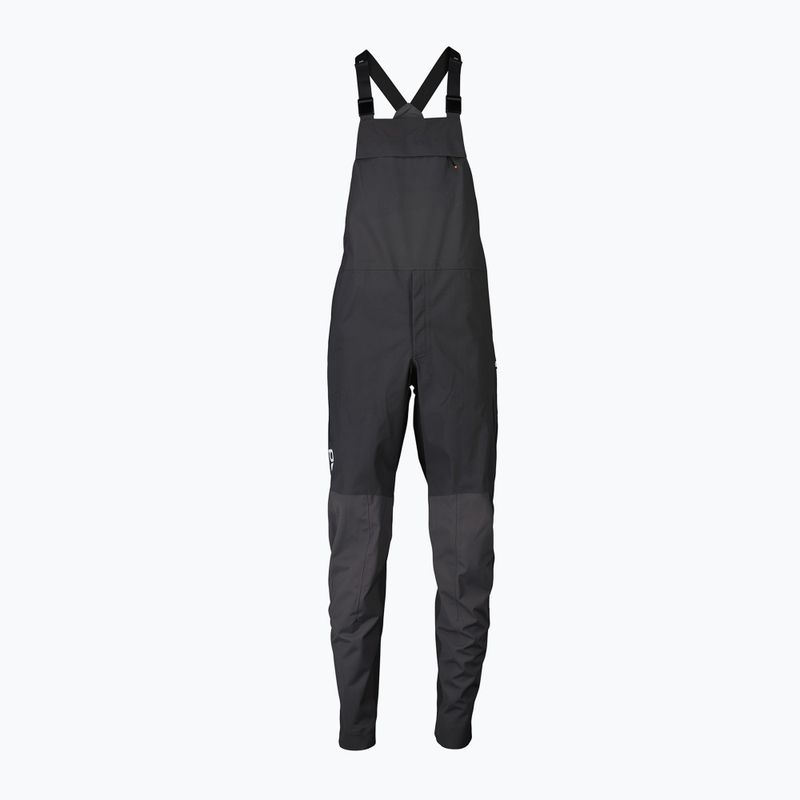 Cyklistické nohavice POC Consort MTB Dungaree sylvanite grey