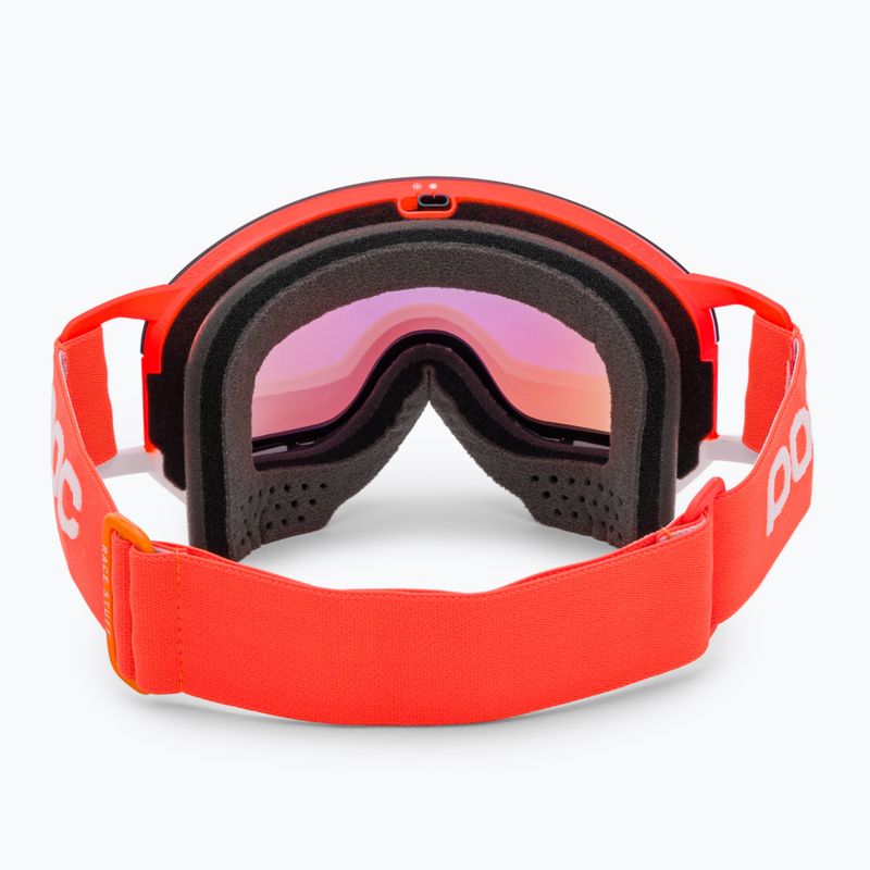 Lyžiarske okuliare POC Nexal Clarity Comp fluorescent orange/hydrogen white/spektris blue 4