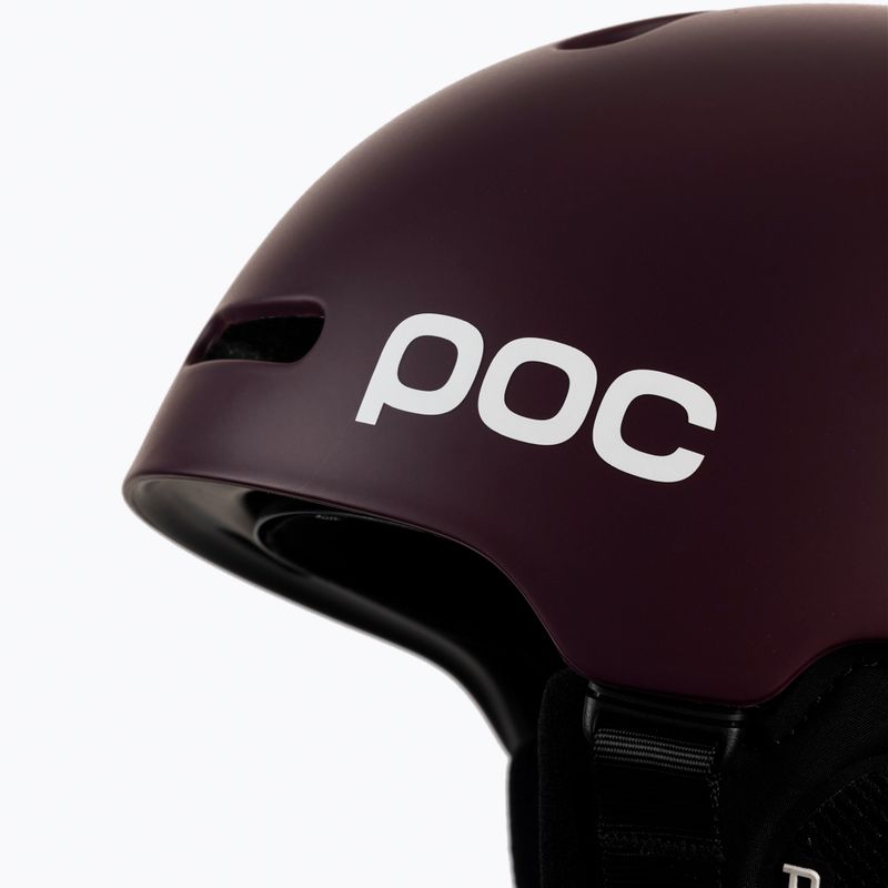 Lyžiarska prilba POC Fornix MIPS garnet red matt 6