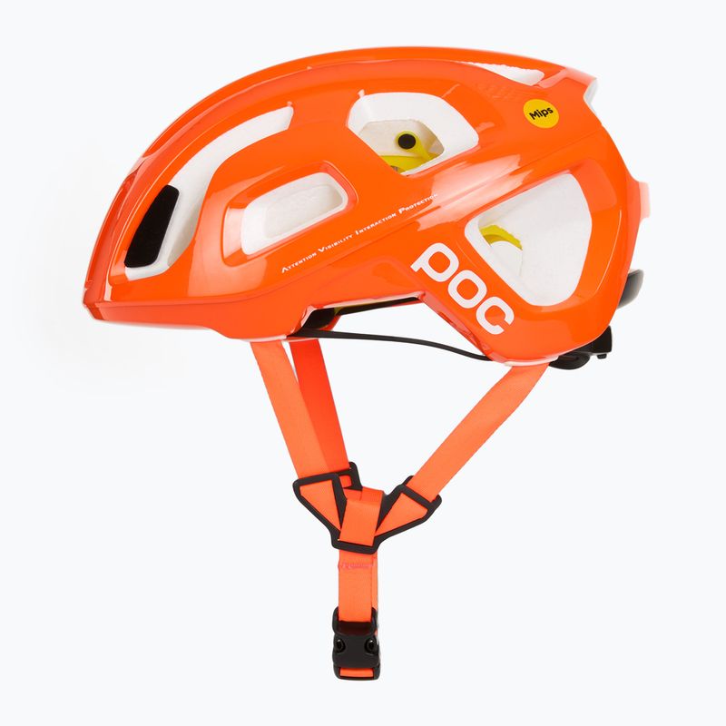 Cyklistická prilba POC Octal MIPS fluorescenčná oranžová avip 3
