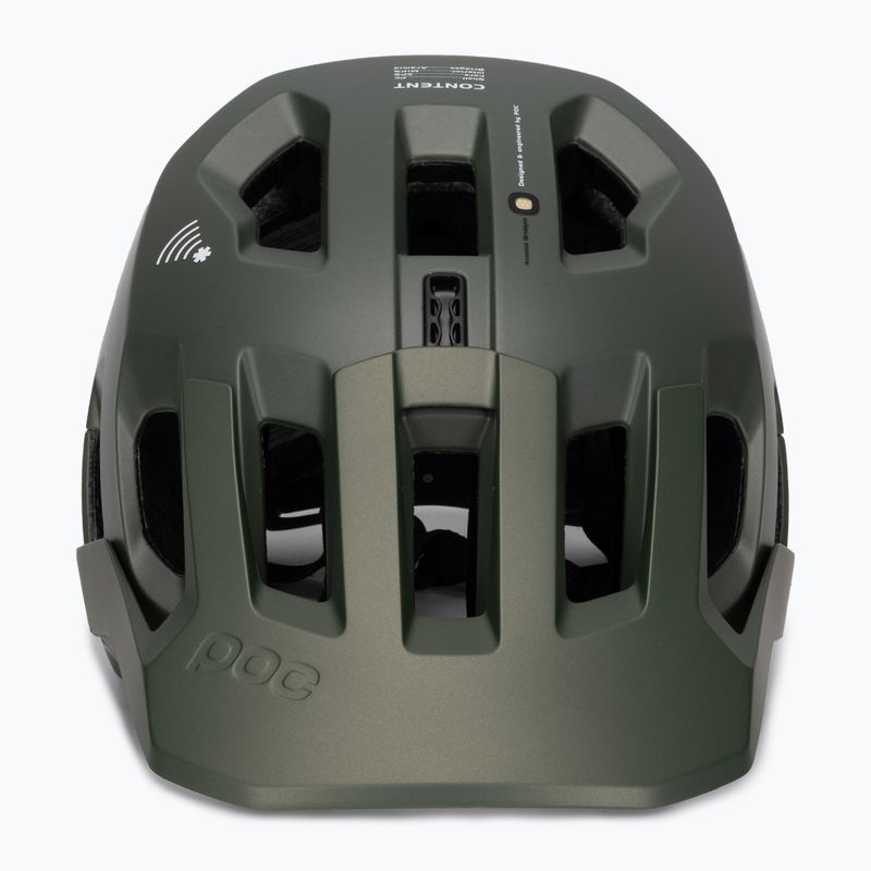 Cyklistická prilba POC Kortal Race MIPS epidote green/uranium black metallic/matt 2