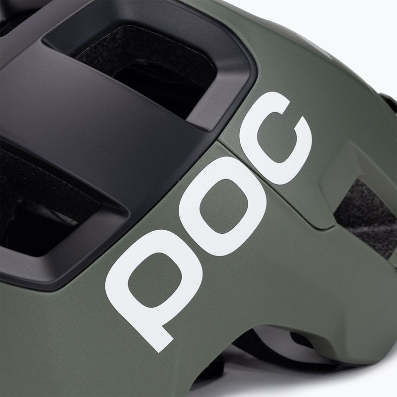 Cyklistická prilba POC Kortal Race MIPS epidote green/uranium black metallic/matt 7