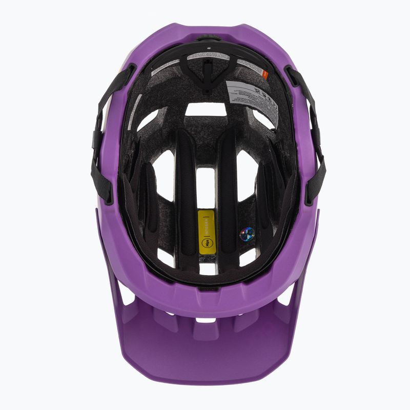 Cyklistická prilba POC Kortal Race MIPS purple/uranium black metallic matt 6