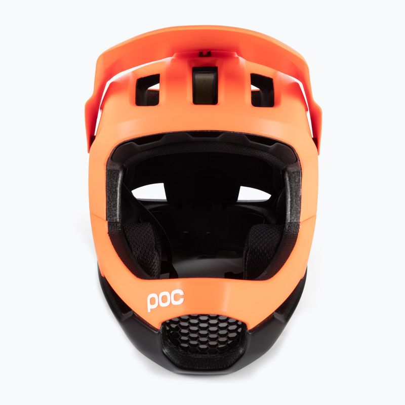 Cyklistická prilba POC Otocon Race MIPS fluorescent orange avip/uranium black matt 5