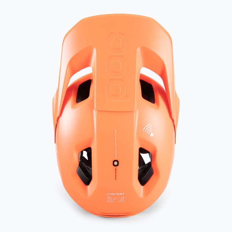 Cyklistická prilba POC Otocon Race MIPS fluorescent orange avip/uranium black matt 6