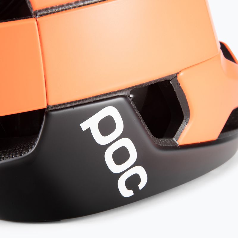 Cyklistická prilba POC Otocon Race MIPS fluorescent orange avip/uranium black matt 7