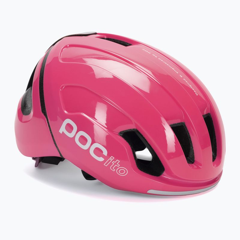 Detská cyklistická prilba POC POCito Omne MIPS fluorescent pink