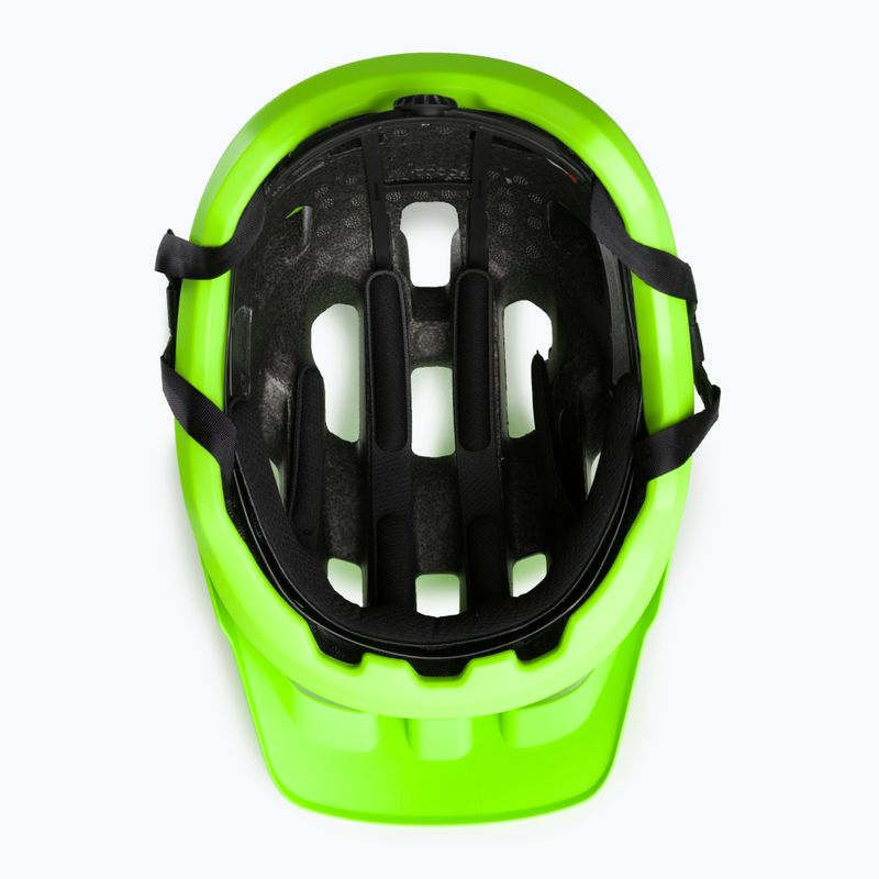 Cyklistická prilba POC Axion fluorescent yellow/green matt 5