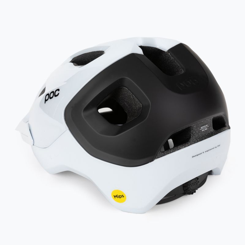 Cyklistická prilba POC Axion Race MIPS hydrogen white/uranium black matt 4