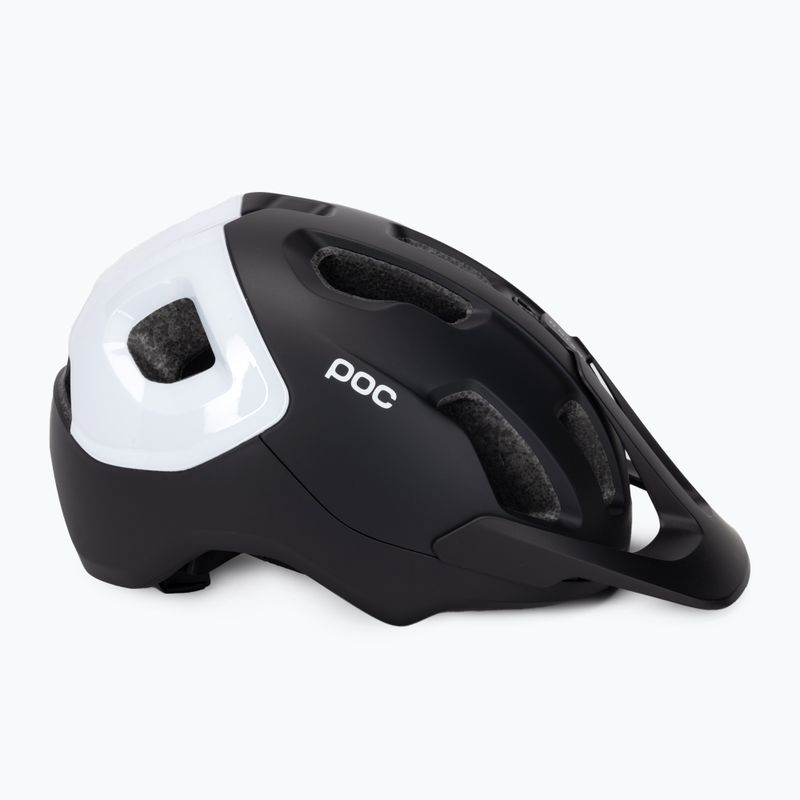Cyklistická prilba POC Axion Race MIPS uranium black matt/hydrogen white 3