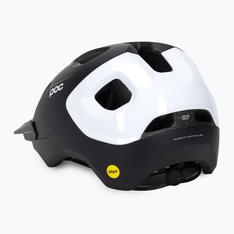 Cyklistická prilba POC Axion Race MIPS uranium black matt/hydrogen white 4