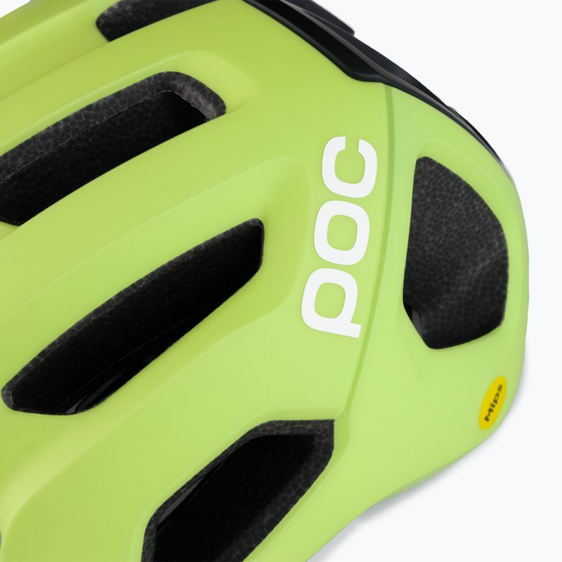 Cyklistická prilba POC Ventral Air MIPS lemon calcite matt 7