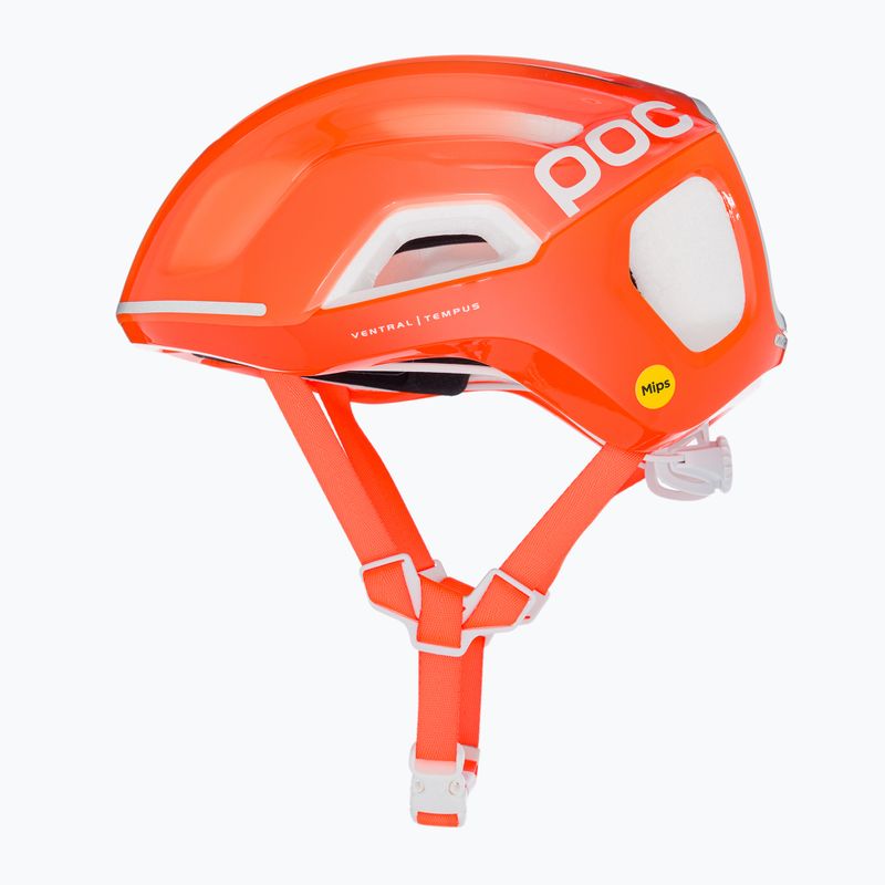 Cyklistická prilba POC Ventral Tempus MIPS fluorescenčná oranžová avip 5