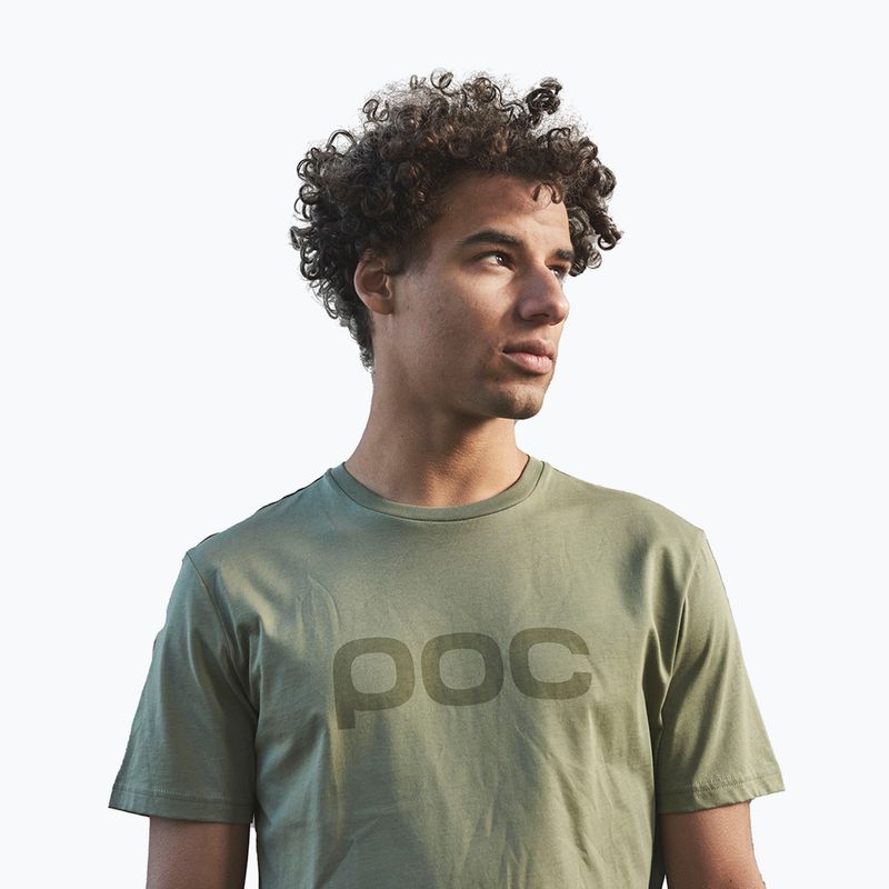 Trekingové tričko POC 61602 Tee epidote green 2