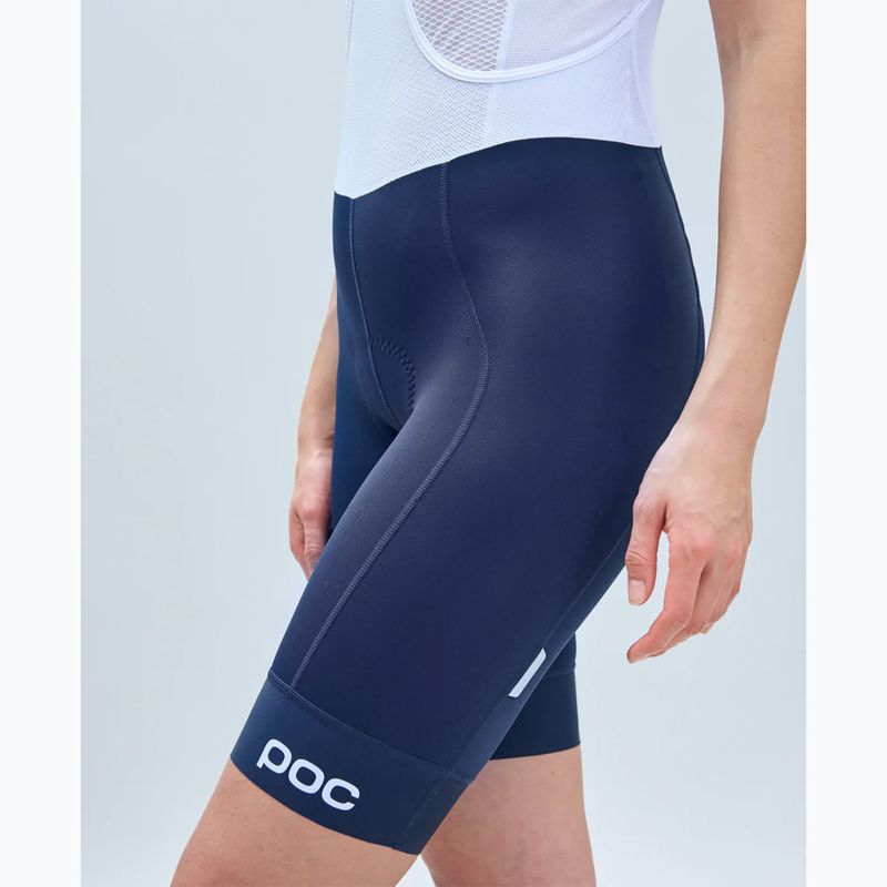 Dámske cyklistické šortky POC Pure VPDs Bib Shorts turmaline navy 3