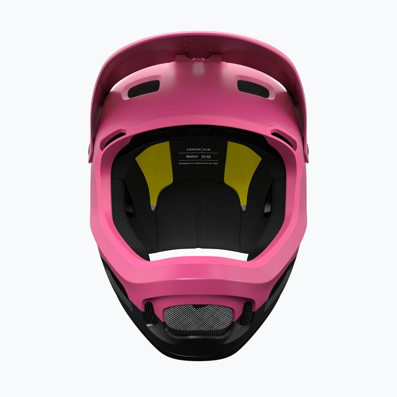 Cyklistická prilba POC Coron Air MIPS actinium pink/uranium black matt 2