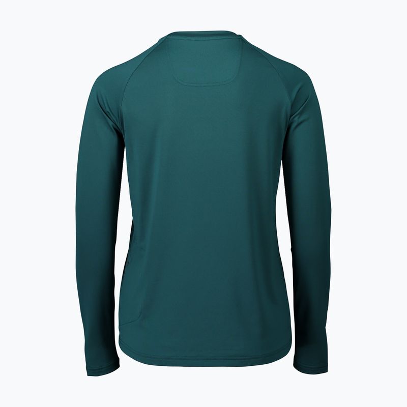 Dámske cyklistické oblečenie s dlhým rukávom POC Reform Enduro Jersey dioptase blue 2