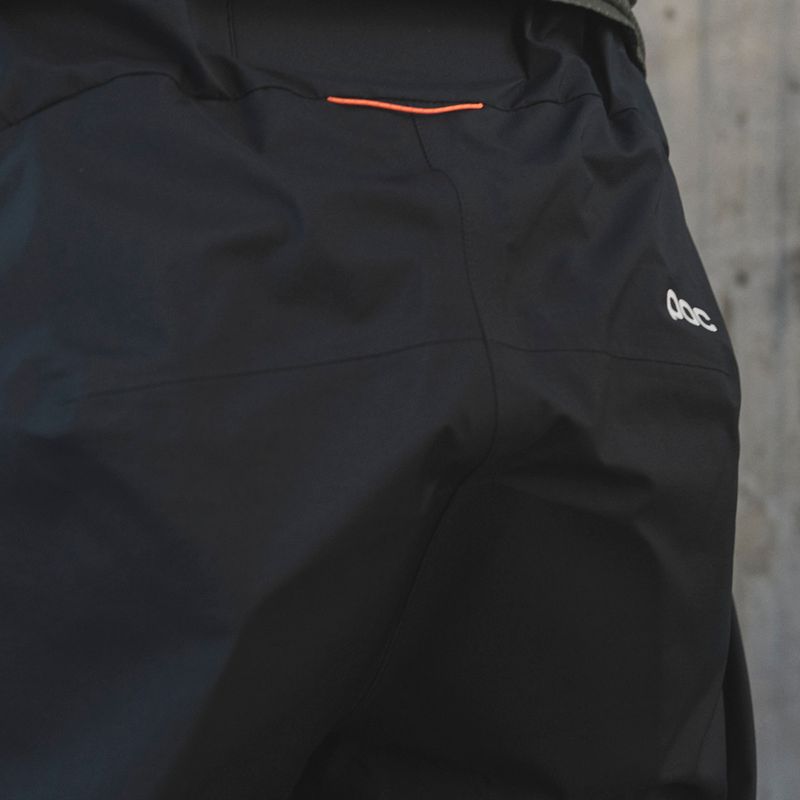 Pánske cyklistické nohavice POC Motion Rain uranium black 10