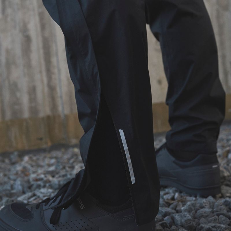 Pánske cyklistické nohavice POC Motion Rain uranium black 11