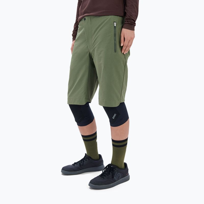 Dámske cyklistické šortky POC Essential Enduro epidote green
