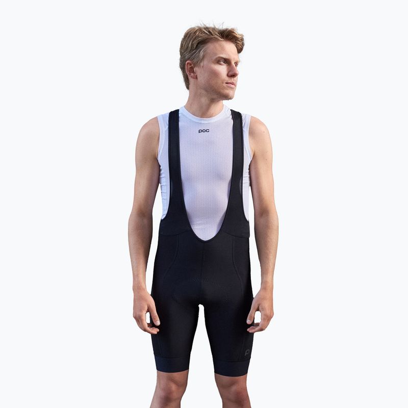 Pánske cyklistické šortky POC Rove Cargo VPDs Bib Shorts uranium black
