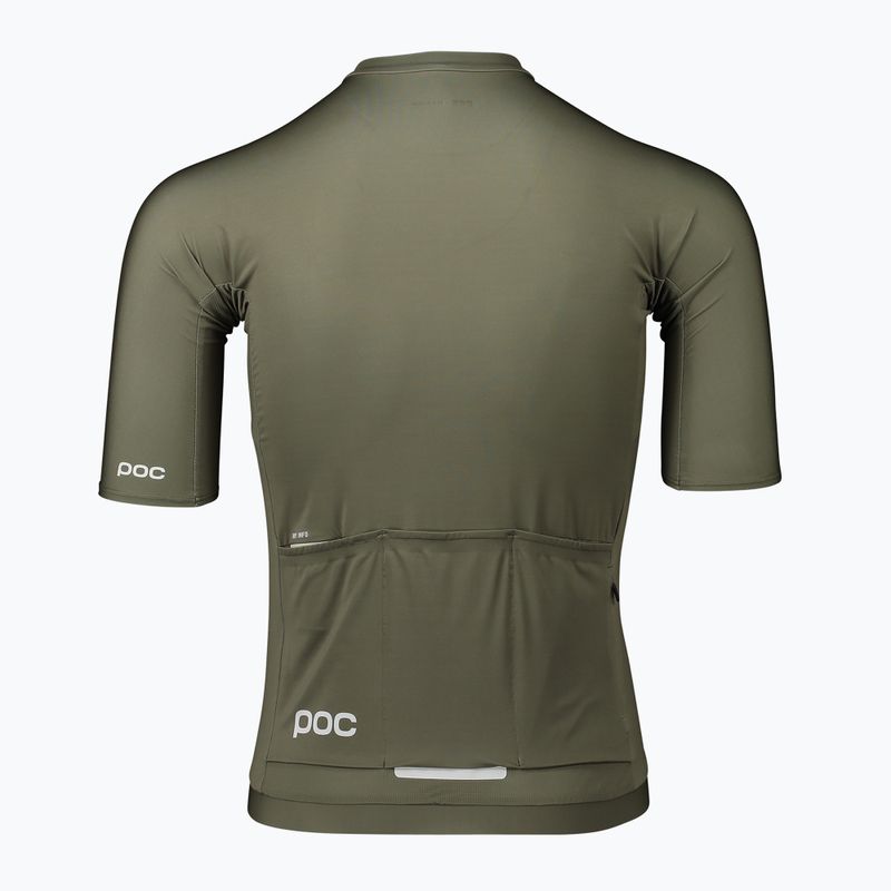 Pánsky cyklistický dres POC Pristine epidote green 2