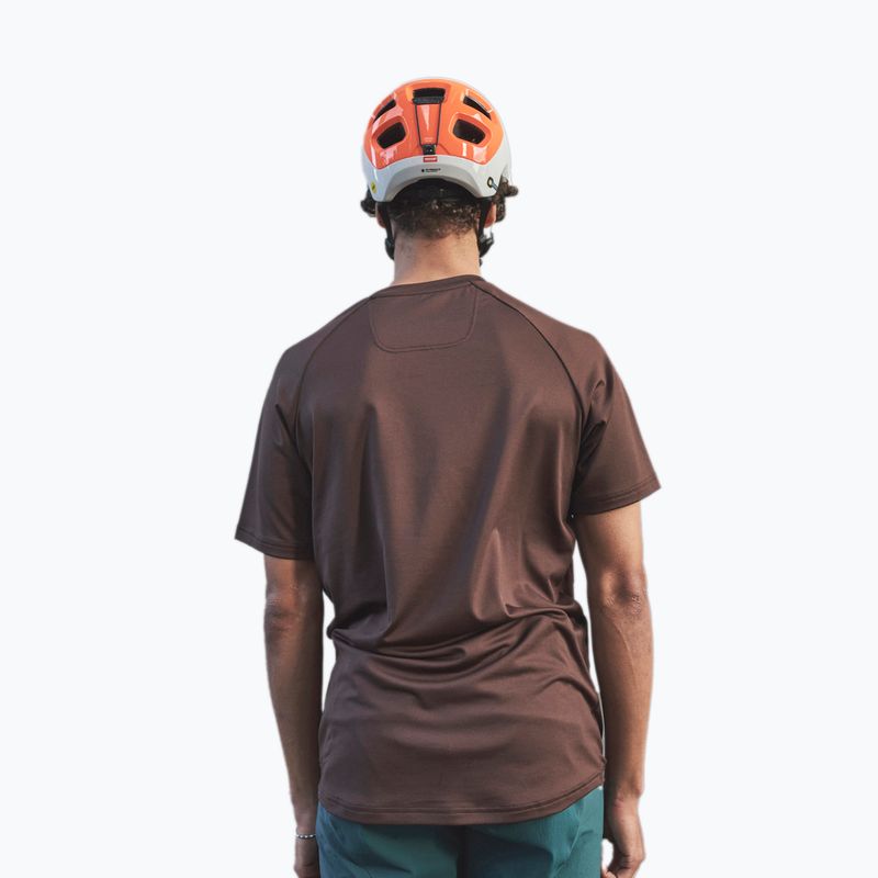 Pánsky cyklistický dres POC Reform Enduro Tee axinite brown 3