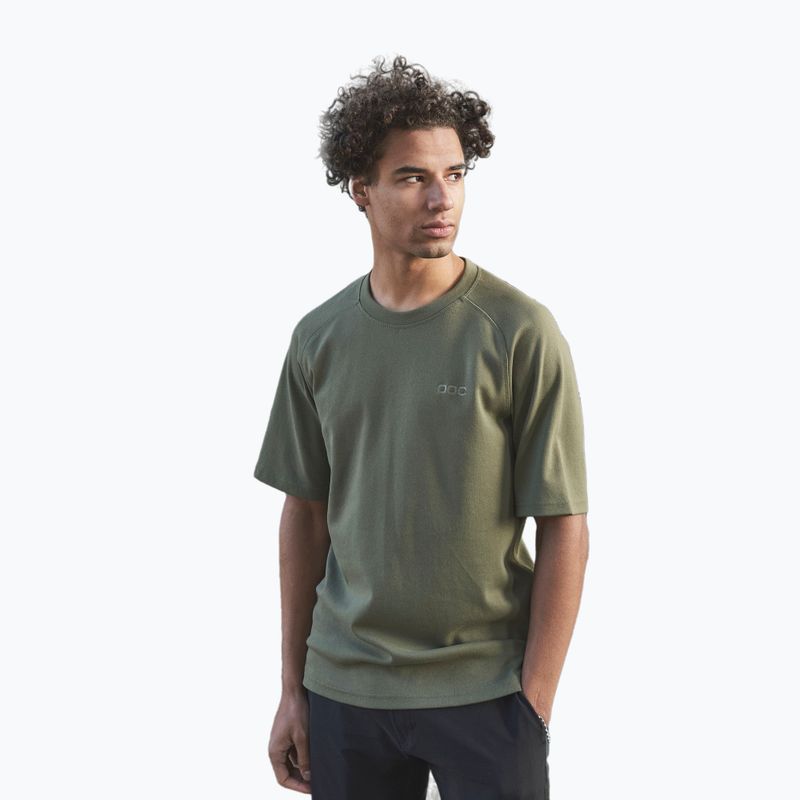 Pánske trekingové tričko POC Poise epidote green