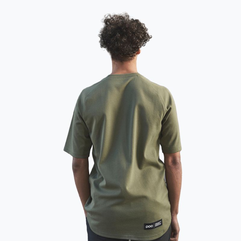 Pánske trekingové tričko POC Poise epidote green 2