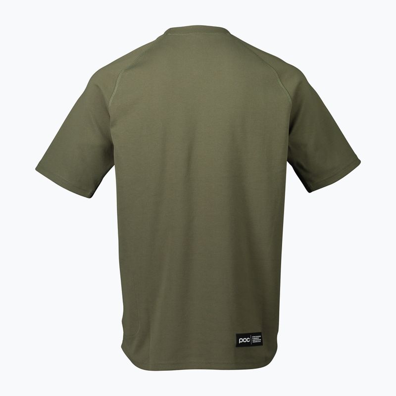 Pánske trekingové tričko POC Poise epidote green 5