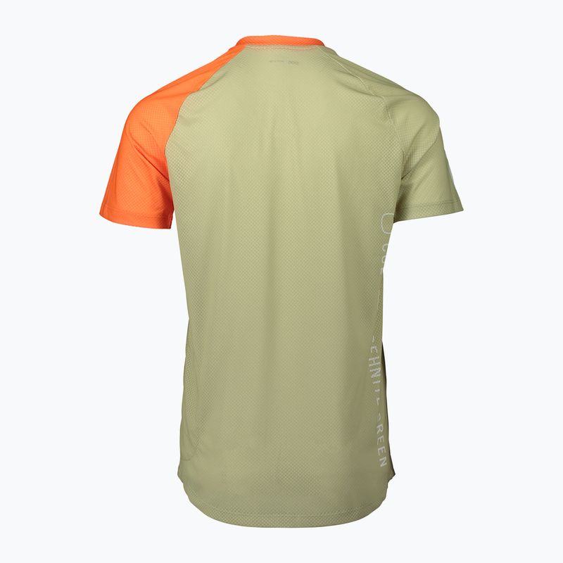 Pánsky cyklistický dres POC MTB Pure prehnite green 2