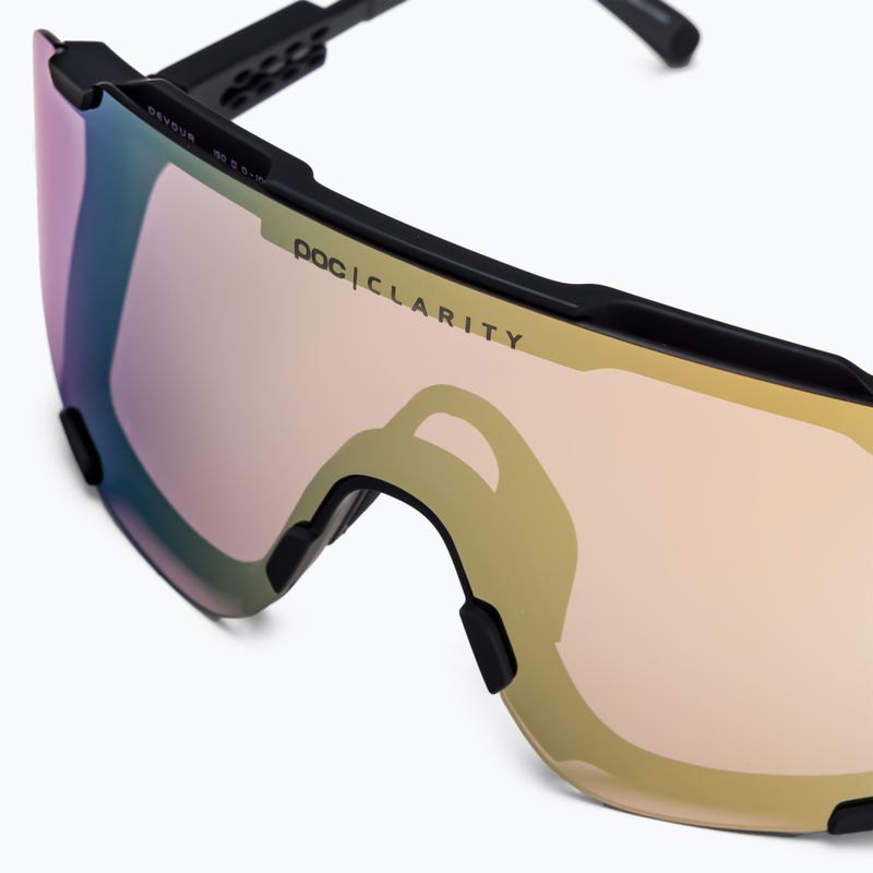 Cyklistické okuliare POC Devour uranium black/clarity road gold 4