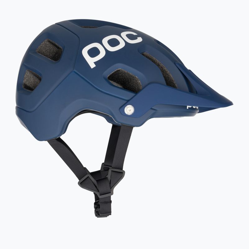 Cyklistická prilba POC Tectal lead blue matt 4