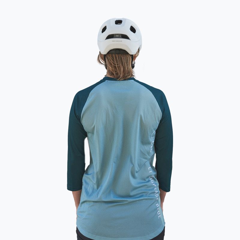Dámsky cyklistický dres POC MTB Pure 3/4 lt dioptase blue/dioptase blue 2