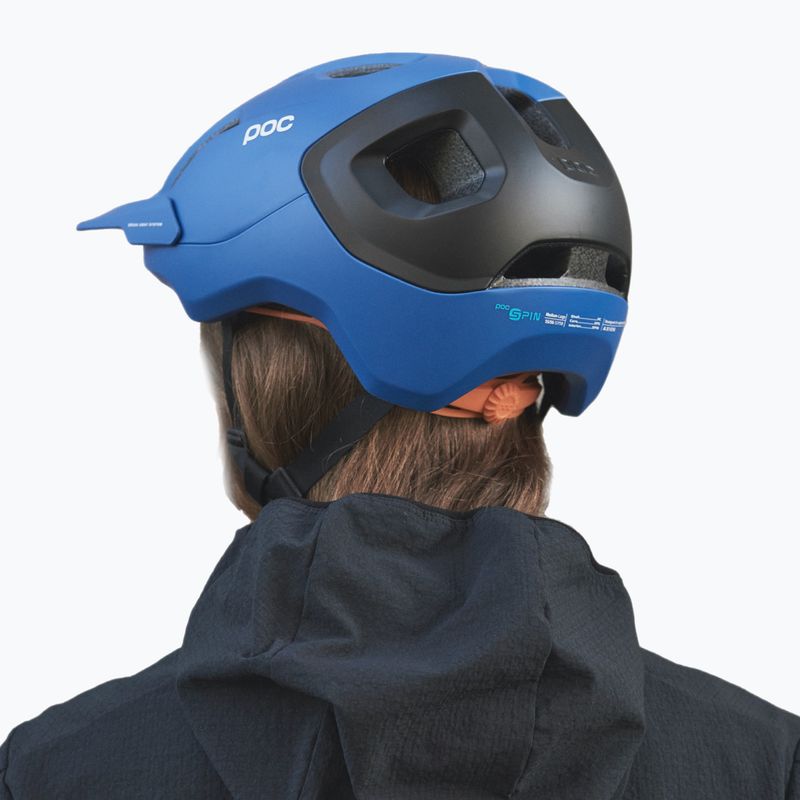 Cyklistická prilba POC Axion SPIN natrium blue matt 10