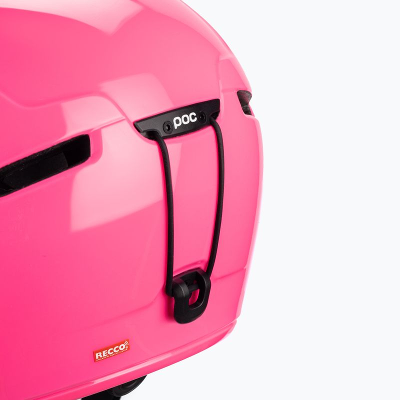 Detské lyžiarske prilby POC POCito Obex MIPS fluorescent pink 7