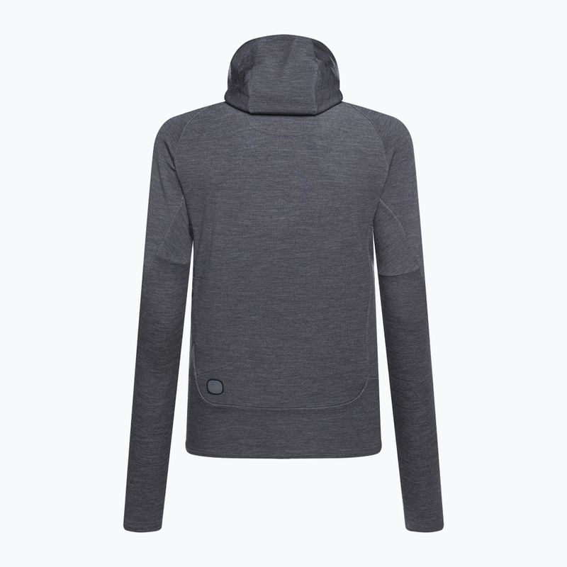 Pánska trekingová mikina POC Merino Zip Hood sylvanite grey melange 2