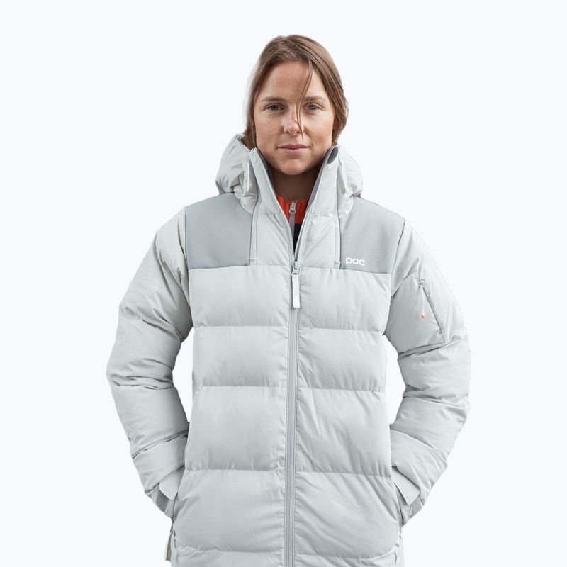 Dámska páperová bunda POC Loft Parka granite grey 4