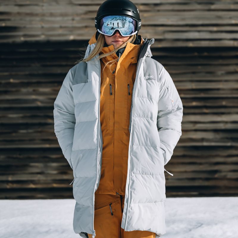 Dámska páperová bunda POC Loft Parka granite grey 13