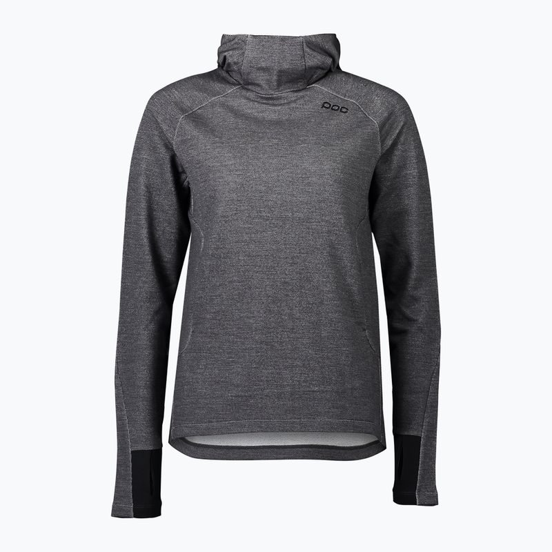 Dámska mikina POC Light Merino Hood silvanite grey melange