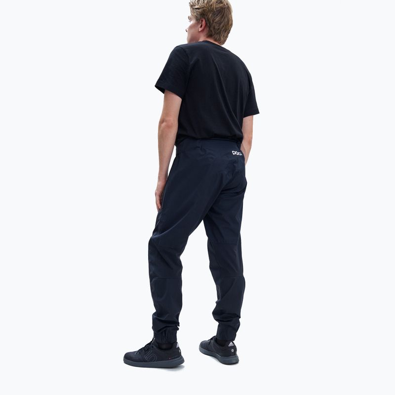 Pánske cyklistické nohavice POC Ardour All-Weather uranium black 2