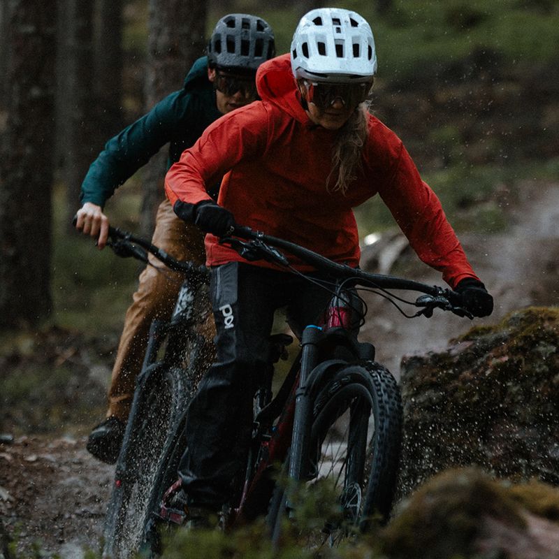 Pánske cyklistické nohavice POC Ardour All-Weather uranium black 8