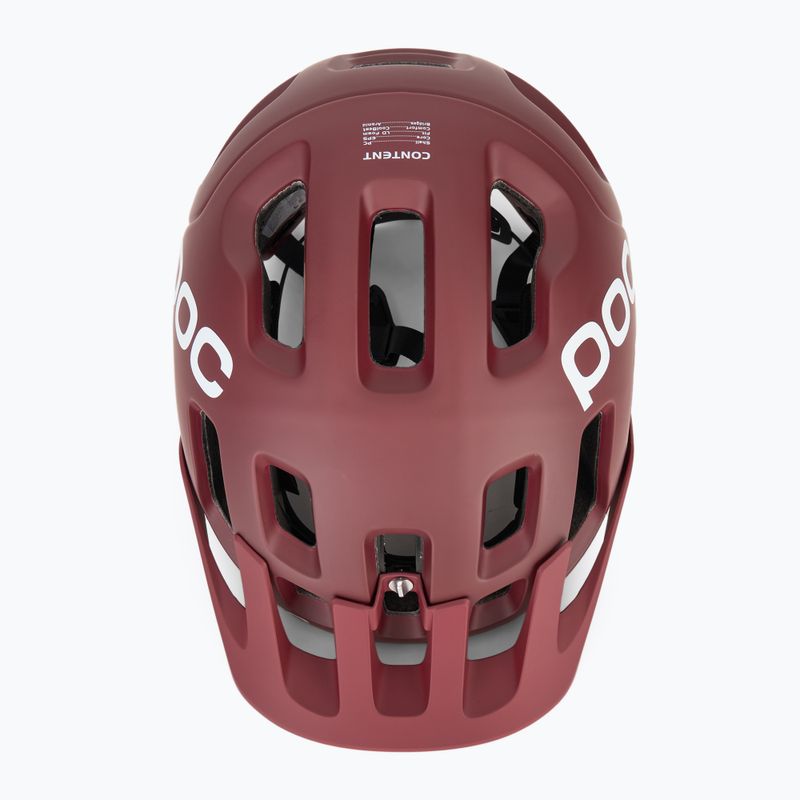 Cyklistická prilba POC Tectal propylene red matt 6